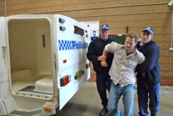 Crash scene vehicles