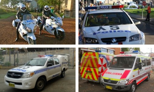 Emergency film vehicles