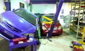 Masada Picture Cars workshop