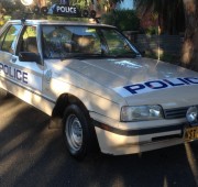 Police Car Falcon 1986