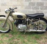 Classic BSA Golden Flash Motorcycle